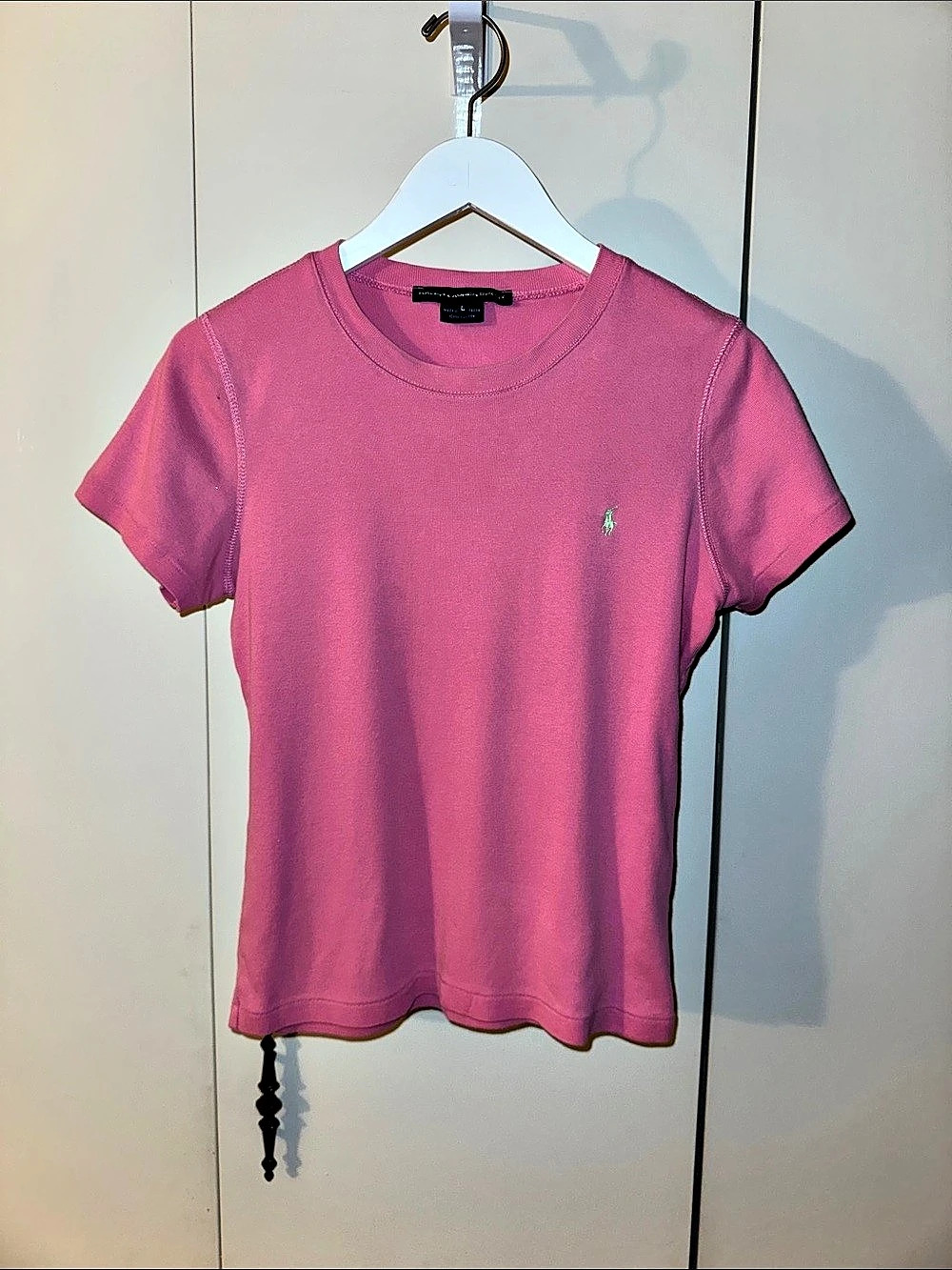 Polo Ralph Lauren Short Sleeve Tee in Bubblegum Pink